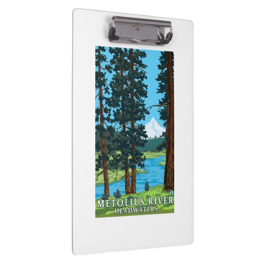 Metolius River Headwaters, Oregon Klembord (Rechts)