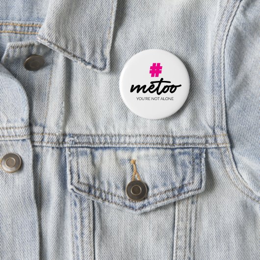 Metoo Je bent niet alleen Ronde Button 5,7 Cm (In situ)