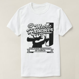 Metrische hammer t-shirt