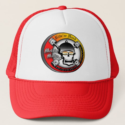 Metrische maffia - harder! trucker pet (Voorkant)