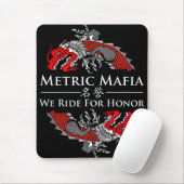 Metrische maffia - We riepen naar Honor Mousepad Muismat (Met muis)