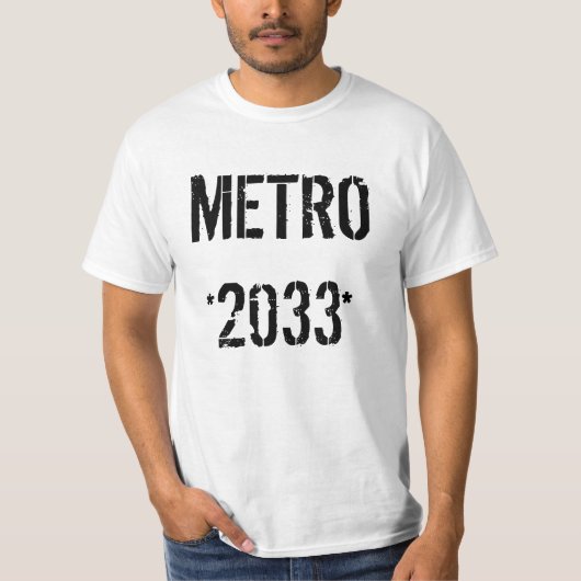 METRO 2033 T-SHIRT (Voorkant)