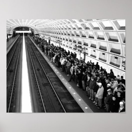 Metro B&W 11x14 Poster (Voorkant)