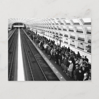 Metro B&W-Briefkaart Briefkaart