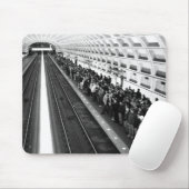 Metro B&W Mousepad Muismat (Met muis)