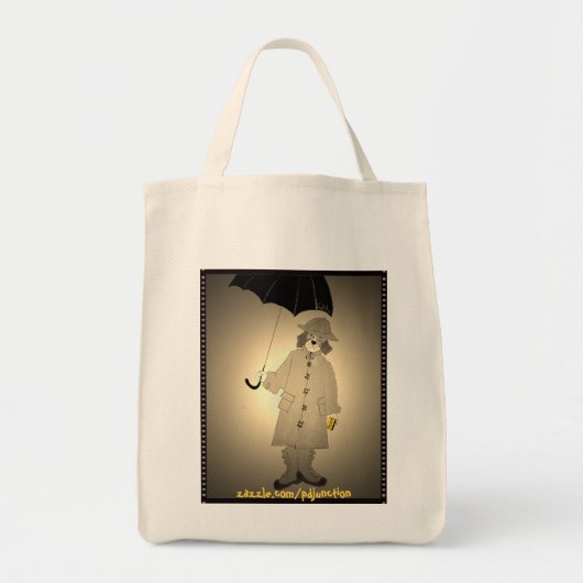 Metro Beagle Tote Bag (Voorkant)