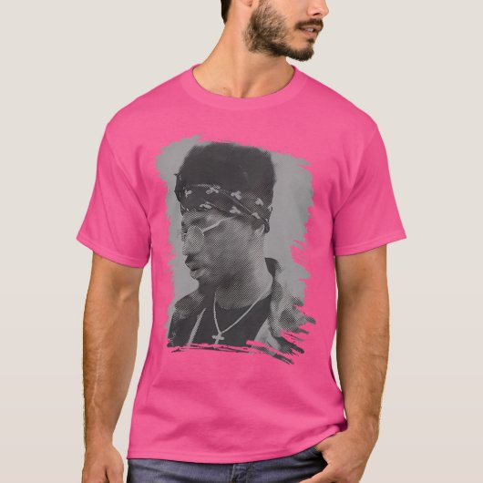 Metro Boomin Retro Poster T-shirt (Voorkant)
