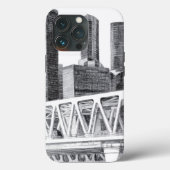 Metro brug Case-Mate iPhone case (Achterkant)