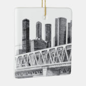 Metro brug keramisch ornament (Rechts)