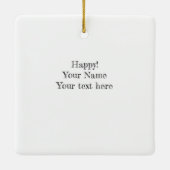 Metro brug keramisch ornament (Achterkant)