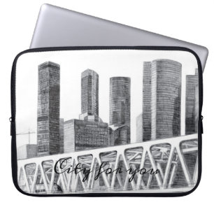 Metro brug laptop sleeve