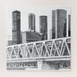 Metro brug legpuzzel