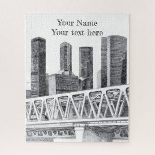 Metro brug legpuzzel