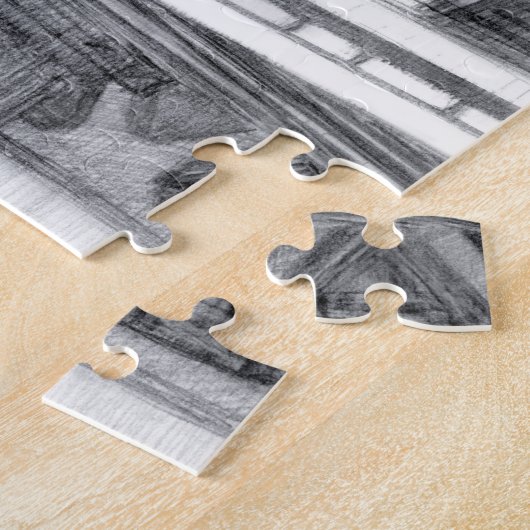 Metro brug legpuzzel (Zijkant)