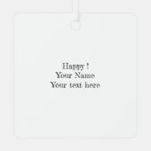 Metro brug metalen ornament (Achterkant)