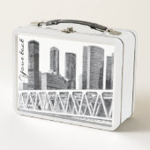 Metro brug Potlood tekening (Voorkant)