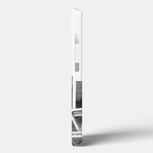 Metro brug Potlood tekening Case-Mate iPhone Case (Achterkant / Links)