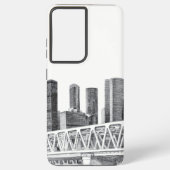 Metro brug samsung galaxy hoesje (Achterkant)