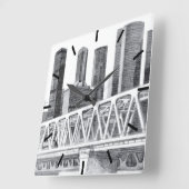 Metro brug vierkante klok (Hoek)