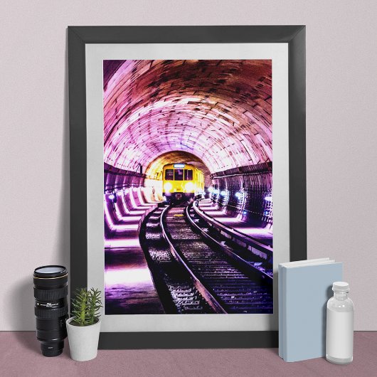 Metro door Berlijn Poster