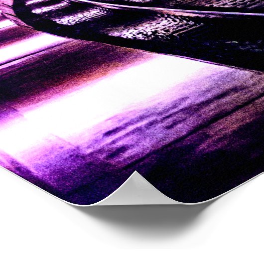 Metro door Berlijn Poster (Hoek)