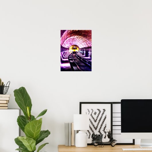 Metro door Berlijn Poster (Thuiskantoor)