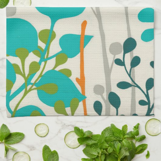 Metro Garden III Theedoek (Gevouwen)