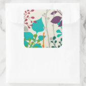 Metro Garden III Vierkante Sticker (Tas)