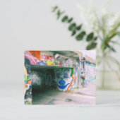 Metro Graffiti - Milano, Italië Briefkaart (Staand voorkant)