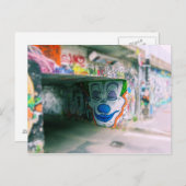 Metro Graffiti - Milano, Italië Briefkaart (Voorkant / Achterkant)