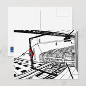 Metro Gran Vía Madrid Briefkaart (Voorkant / Achterkant)