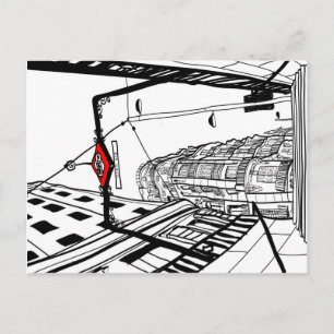 Metro Gran Vía Madrid Briefkaart