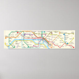 Metro Literario Poster