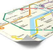 Metro Literario Poster (Hoek)