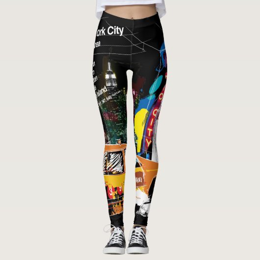 Metro New York City Leggings (Voorkant)