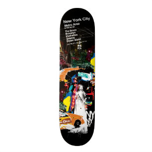 Metro New York City Persoonlijk Skateboard