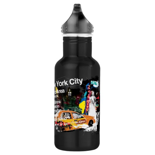 Metro New York City Waterfles (Rechts)