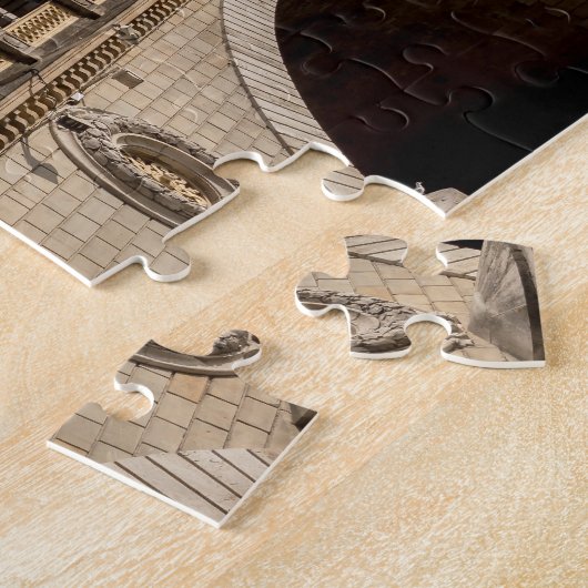 Metro overweg Bercy bridge - Parijs, Frankrijk Legpuzzel (Zijkant)