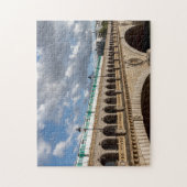 Metro overweg Bercy bridge - Parijs, Frankrijk Legpuzzel (Verticaal)
