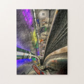 Metro Parijs. Legpuzzel (Verticaal)