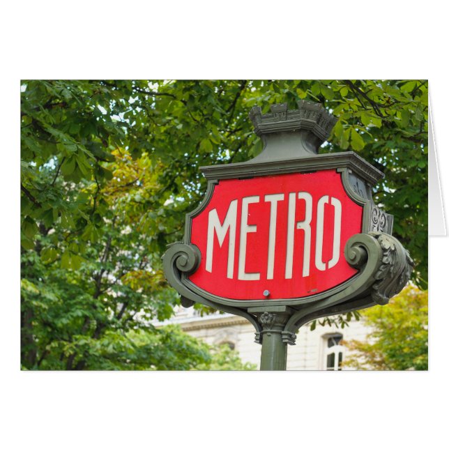 Metro Paris (Voorkant Horizontaal)