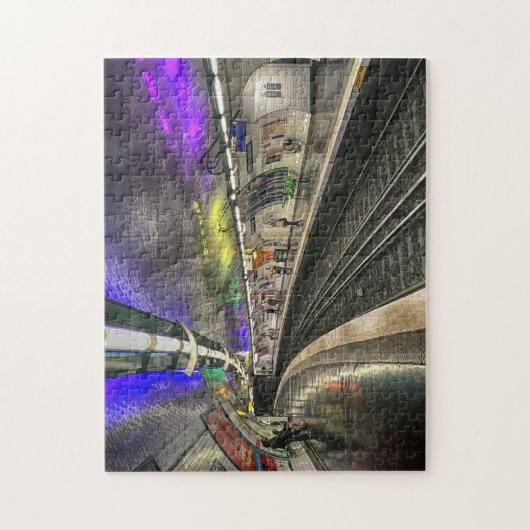 Metro Paris. Legpuzzel (Verticaal)