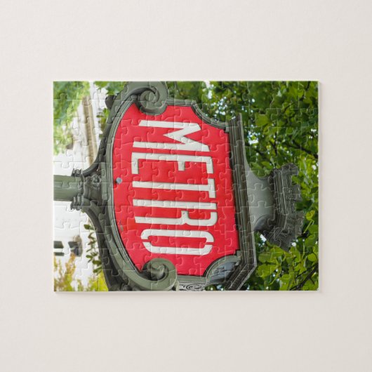 Metro Paris Legpuzzel (Horizontaal)