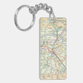 Metro Paris Sleutelhanger (Voorkant Links)