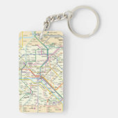 Metro Paris Sleutelhanger (achterkant)