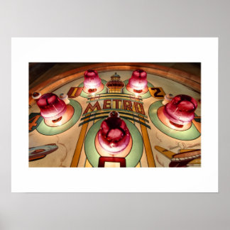 Metro pinball poster