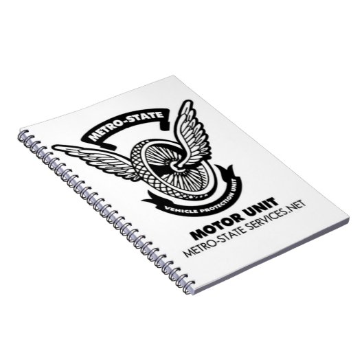 Metro State Logo Notitieboek (Rechterzijde)