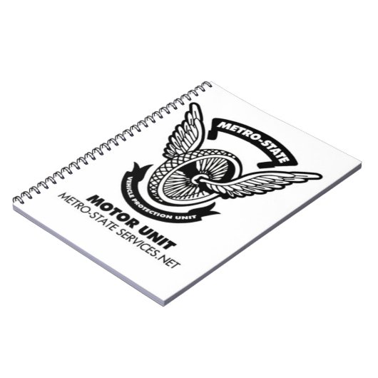 Metro State Logo Notitieboek (Linkerzijde)