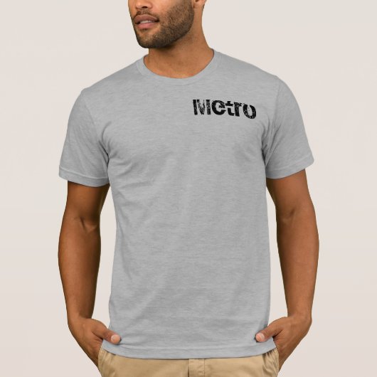 Metro T-shirt (Voorkant)