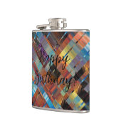 Metro van Caïro - Fijne Verjaardag Flask! Heupfles (Links)